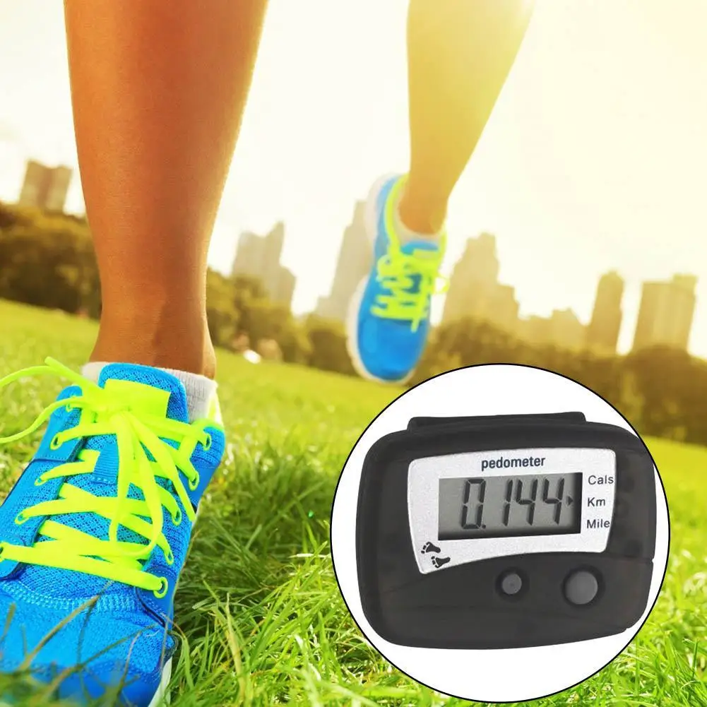 Black Portable Multi-functional Lcd Display Digital Pedometer Steps Walking Distance Calorie Counter Outdoor Sports Equipment
Black Portable Multi-functional Lcd Display Digital Pedometer Steps Walking Distance Calorie Counter Outdoor Sports Equipment