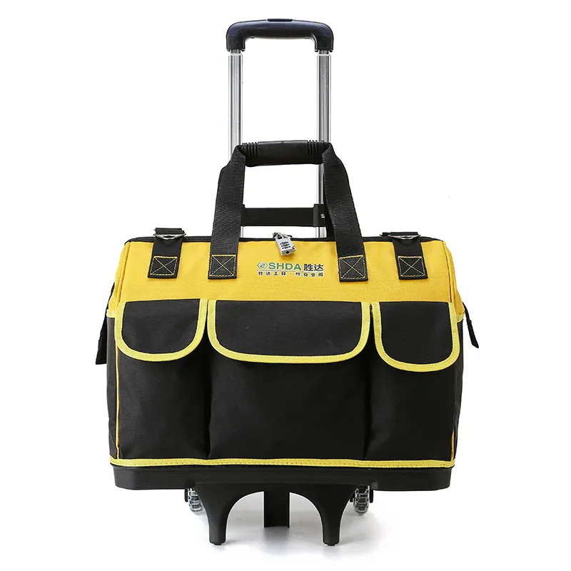 Waterproof Canvas Portable Tool Bag with Wheels Thicken Storage Tool Pouch Garage Travel Bolsa Herramientas Moto Tools Shipping
Waterproof Canvas Portable Tool Bag with Wheels Thicken Storage Tool Pouch Garage Travel Bolsa Herramientas Moto Tools Shipping