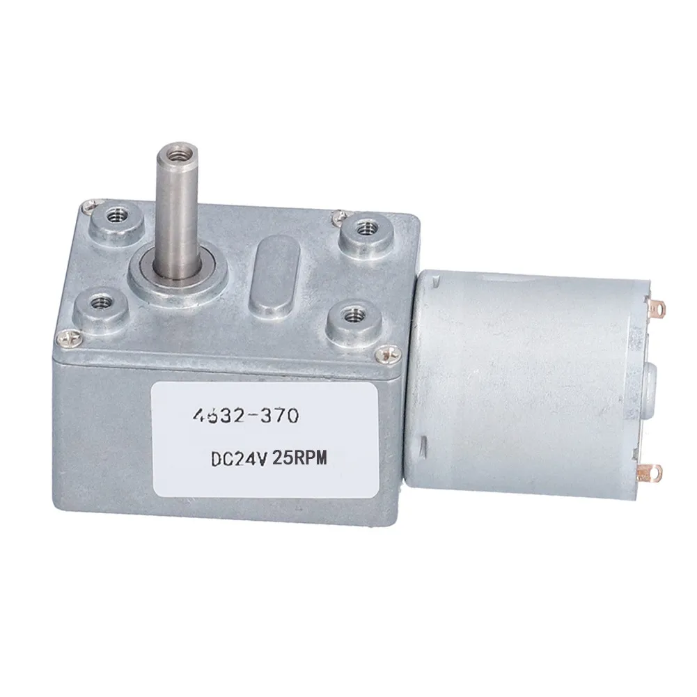 1PC 2/6/10/25/100RPM Motor 4632-370 DC24V Electric Turbo Worm Full Metal Gearbox Gear Motor High Torque
1PC 2/6/10/25/100RPM Motor 4632-370 DC24V Electric Turbo Worm Full Metal Gearbox Gear Motor High Torque