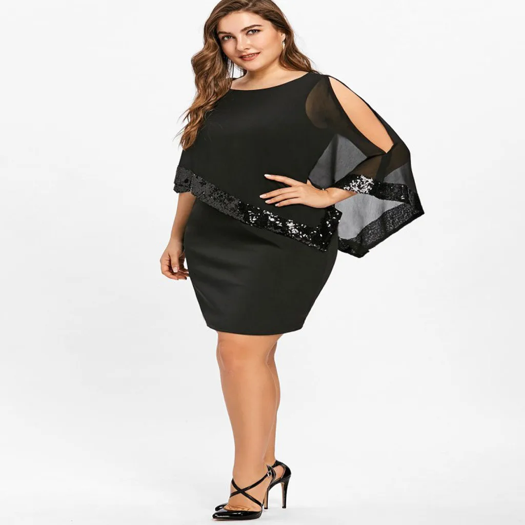 Sagace Dress Women Summer Plus Size Cold Shoulder Overlay Asymmetric Chiffon Strapless Sequins Dress
Sagace Dress Women Summer Plus Size Cold Shoulder Overlay Asymmetric Chiffon Strapless Sequins Dress