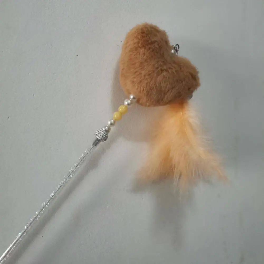 Cats Teaser Toy Portable Cats Wand Delicate Feather Cats Stick Wand 
Cats Teaser Toy Portable Cats Wand Delicate Feather Cats Stick Wand