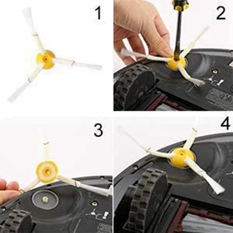 18Pcs Main Brush Filter Side Brush Replacement Accessories Kit for Irobot Roomba 800 Series 860 880 Vacuum Cleaner Parts
18Pcs Main Brush Filter Side Brush Replacement Accessories Kit for Irobot Roomba 800 Series 860 880 Vacuum Cleaner Parts