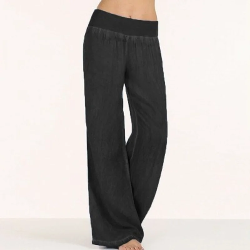 2021 European and American Loose Wide-leg Pants Casual Women's Pants Elastic Waist Plus Size Jeans Women Woman Jeans
2021 European and American Loose Wide-leg Pants Casual Women's Pants Elastic Waist Plus Size Jeans Women Woman Jeans
