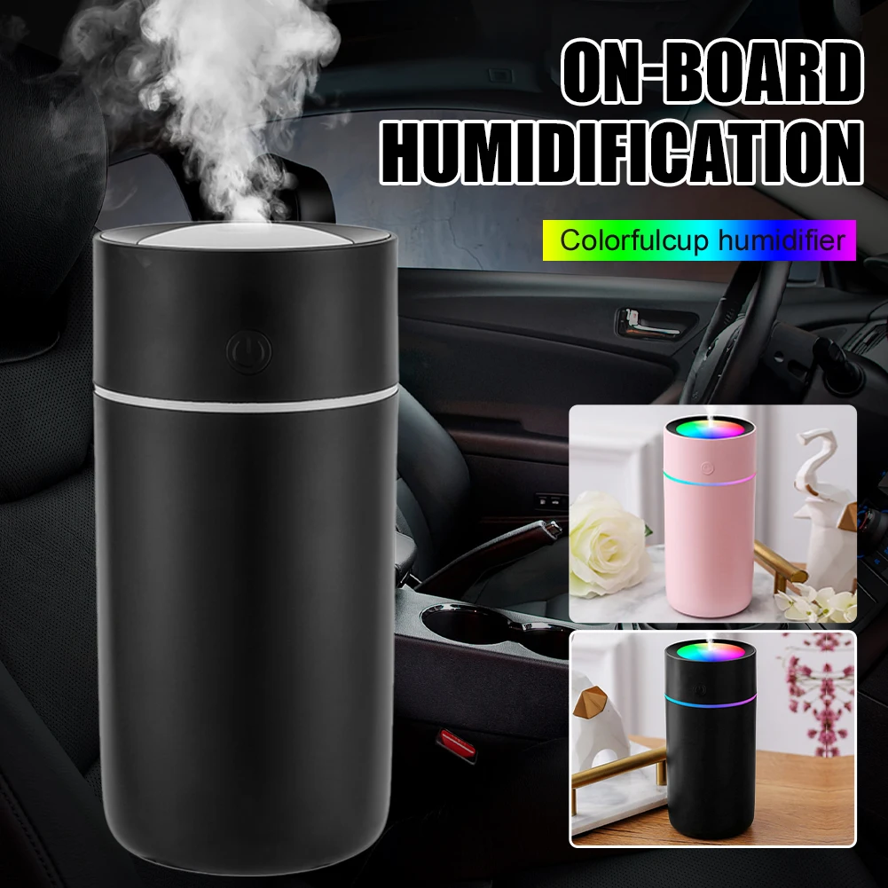320ML Car Humidifier USB Powered Colorful LED Night Light Mini Cup Humidifier Car Air Purifier 2 Modes Car Home Accessories
320ML Car Humidifier USB Powered Colorful LED Night Light Mini Cup Humidifier Car Air Purifier 2 Modes Car Home Accessories