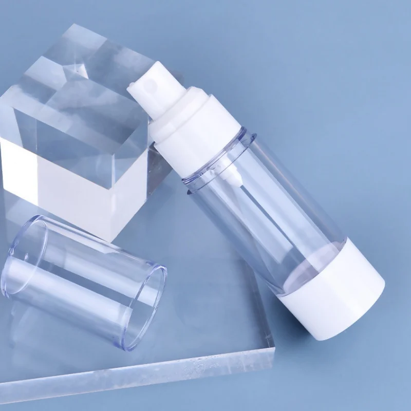 Airless Pump Bottle Vacuum Reusable Refillable Plastic Travel Empty Bottles Set Lotion Pump Containers Spray
Airless Pump Bottle Vacuum Reusable Refillable Plastic Travel Empty Bottles Set Lotion Pump Containers Spray