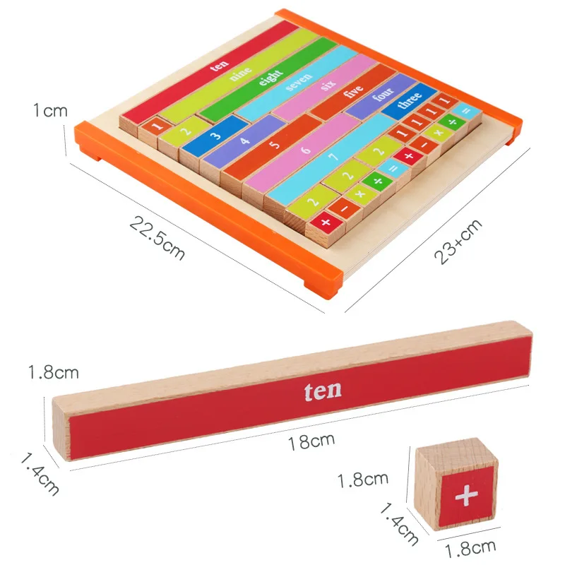 Kids Math Toys Wooden Digital Counting Board Arithmetic Building Blocks Children Early Educational Toys Preschool Learning Gifts
Kids Math Toys Wooden Digital Counting Board Arithmetic Building Blocks Children Early Educational Toys Preschool Learning Gifts