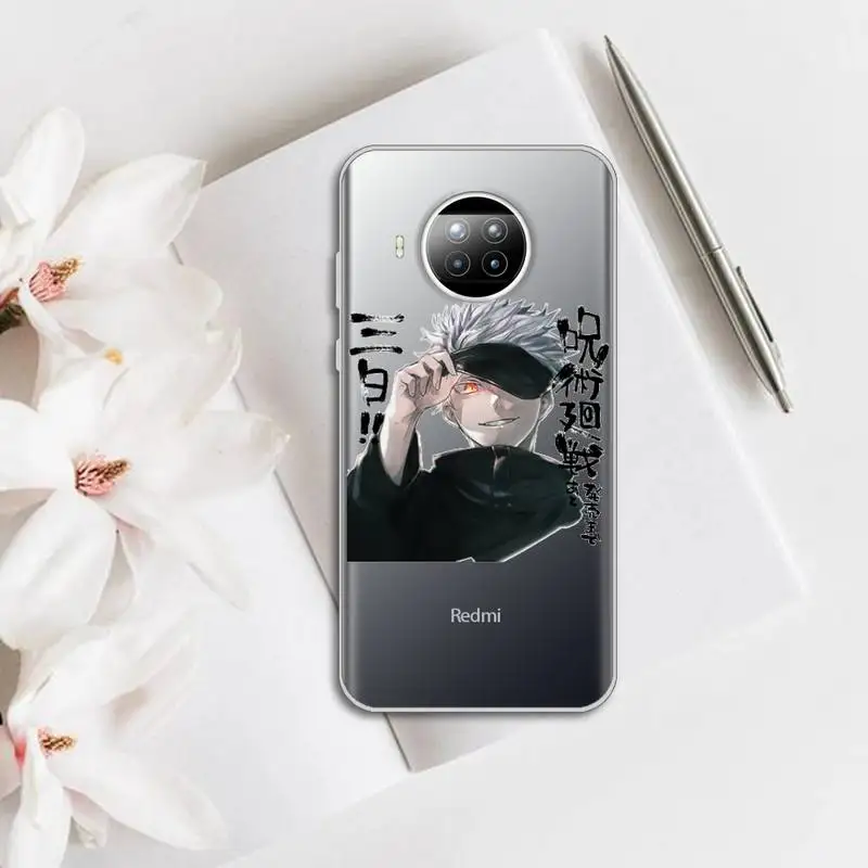 Anime Jujutsu Kaisen Phone Case Transparent for Xiaomi Redmi note 10 t 8 9 pro lite 11
Anime Jujutsu Kaisen Phone Case Transparent for Xiaomi Redmi note 10 t 8 9 pro lite 11