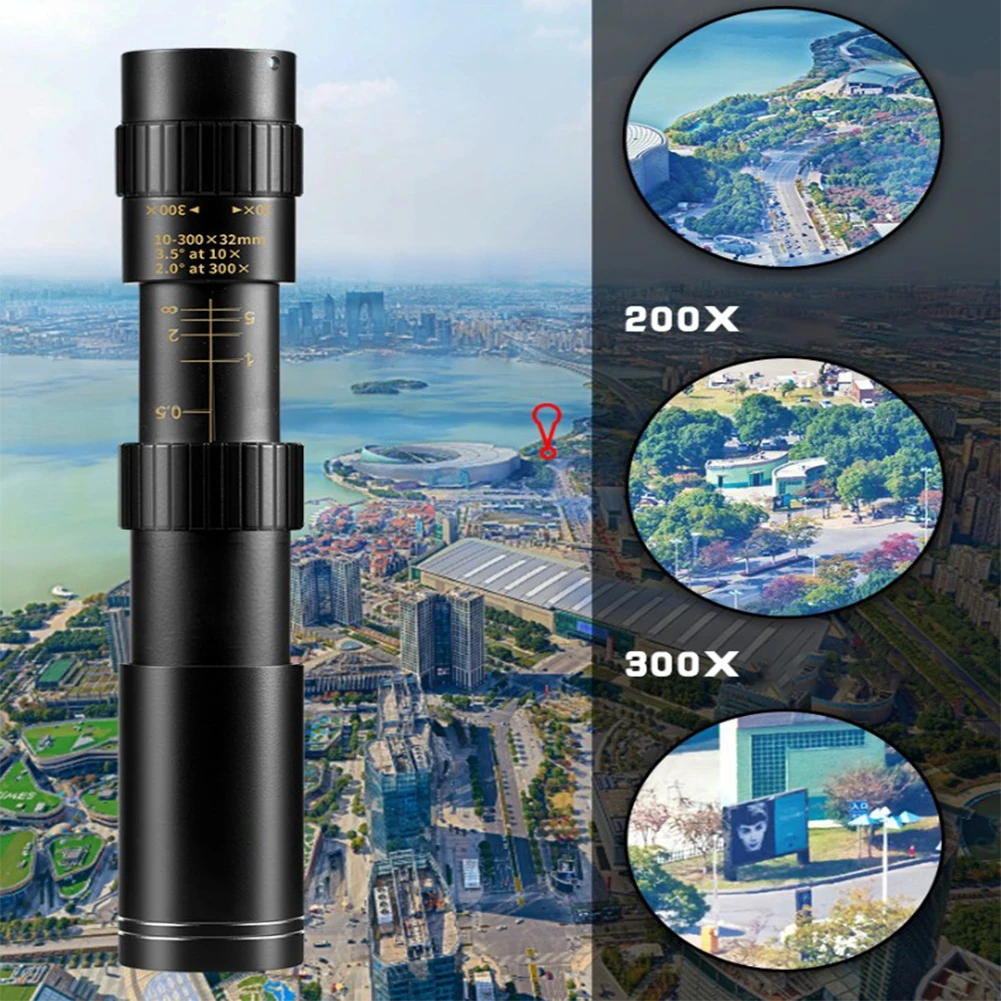 10-30X High Power Monocular Telescope Hunting 3000M Binocular Low Light Night Vision Eyepiece Monocular Wildlife Hunting Camping
10-30X High Power Monocular Telescope Hunting 3000M Binocular Low Light Night Vision Eyepiece Monocular Wildlife Hunting Camping