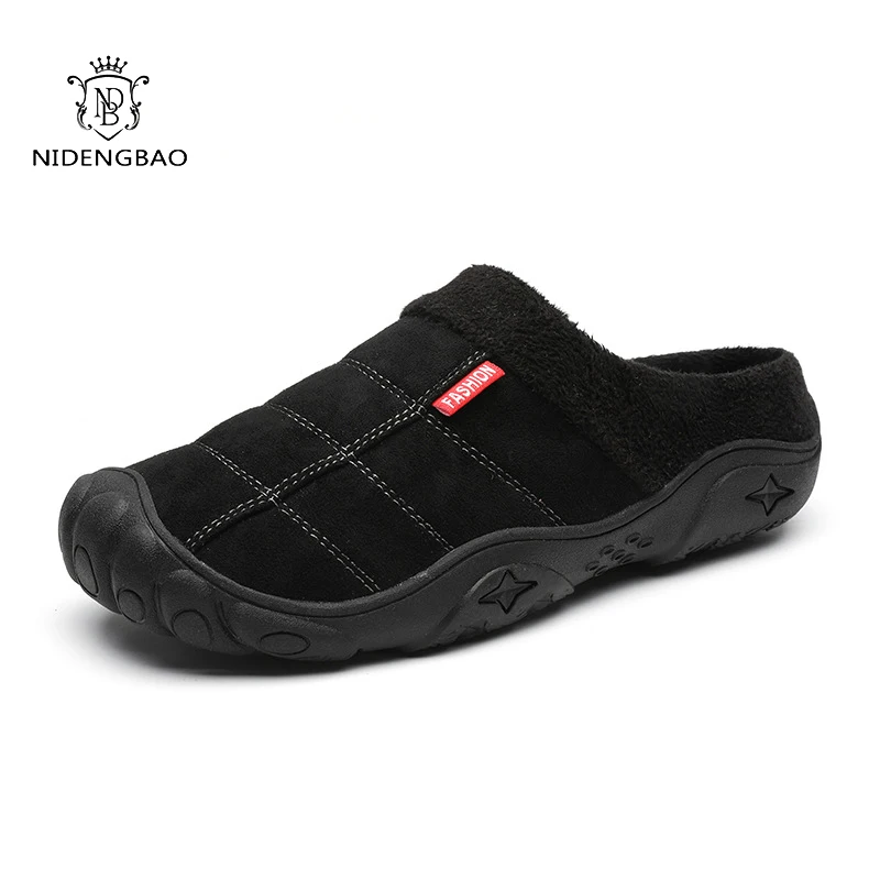 Slippers Men Winter Outdoor Men Shoes WaterProof Cold-Proof Casual Shoes Men Plush Warm Man Slip-on Driving Footwear Big Size 48
Slippers Men Winter Outdoor Men Shoes WaterProof Cold-Proof Casual Shoes Men Plush Warm Man Slip-on Driving Footwear Big Size 48