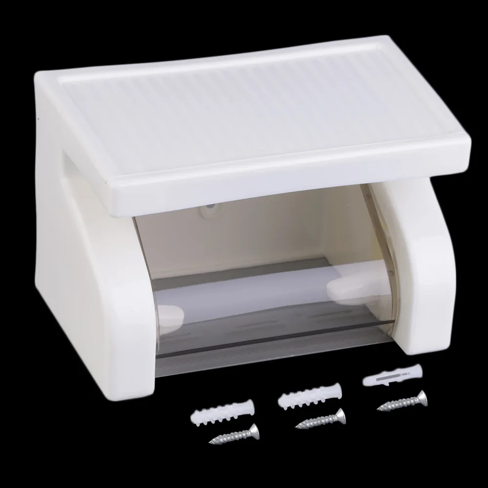 New Wall Mounted Plastic Waterproof Toilet Roll Paper Box Holder Bathroom Tool Hot Sale
New Wall Mounted Plastic Waterproof Toilet Roll Paper Box Holder Bathroom Tool Hot Sale