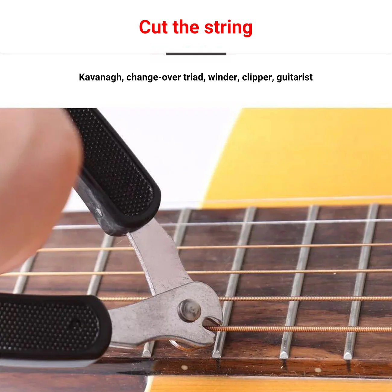 Multifunctional Guitar String Winder Bridge Pin Puller 3 In 1 Wire cutter Remover Stringed Instrument Accessories
Multifunctional Guitar String Winder Bridge Pin Puller 3 In 1 Wire cutter Remover Stringed Instrument Accessories