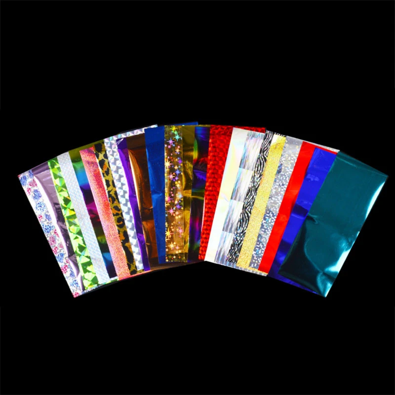24 Sheet Starry Sky Laser Nail Foil Set Blue Transparent Marble Holographic DIY Nail Art Transfer Sticker Decoration
24 Sheet Starry Sky Laser Nail Foil Set Blue Transparent Marble Holographic DIY Nail Art Transfer Sticker Decoration