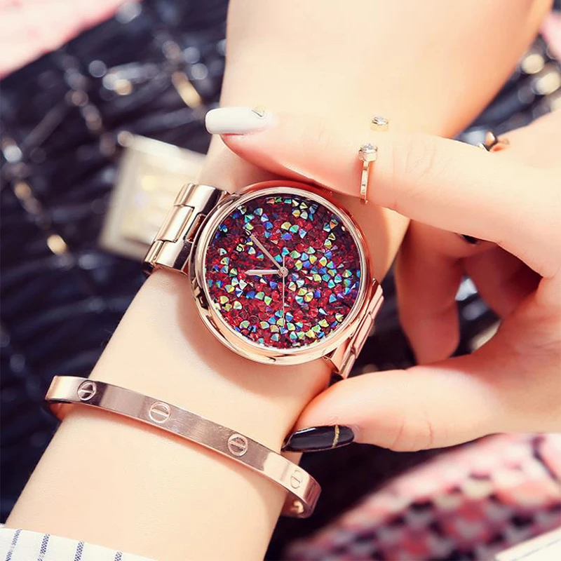 

Zegarek Damsk Romantic Luxury Women Watches 2019 Fashion Quartz Lady Wristwatch Casual Female Clock Reloj Mujer Bayan Kol Saati