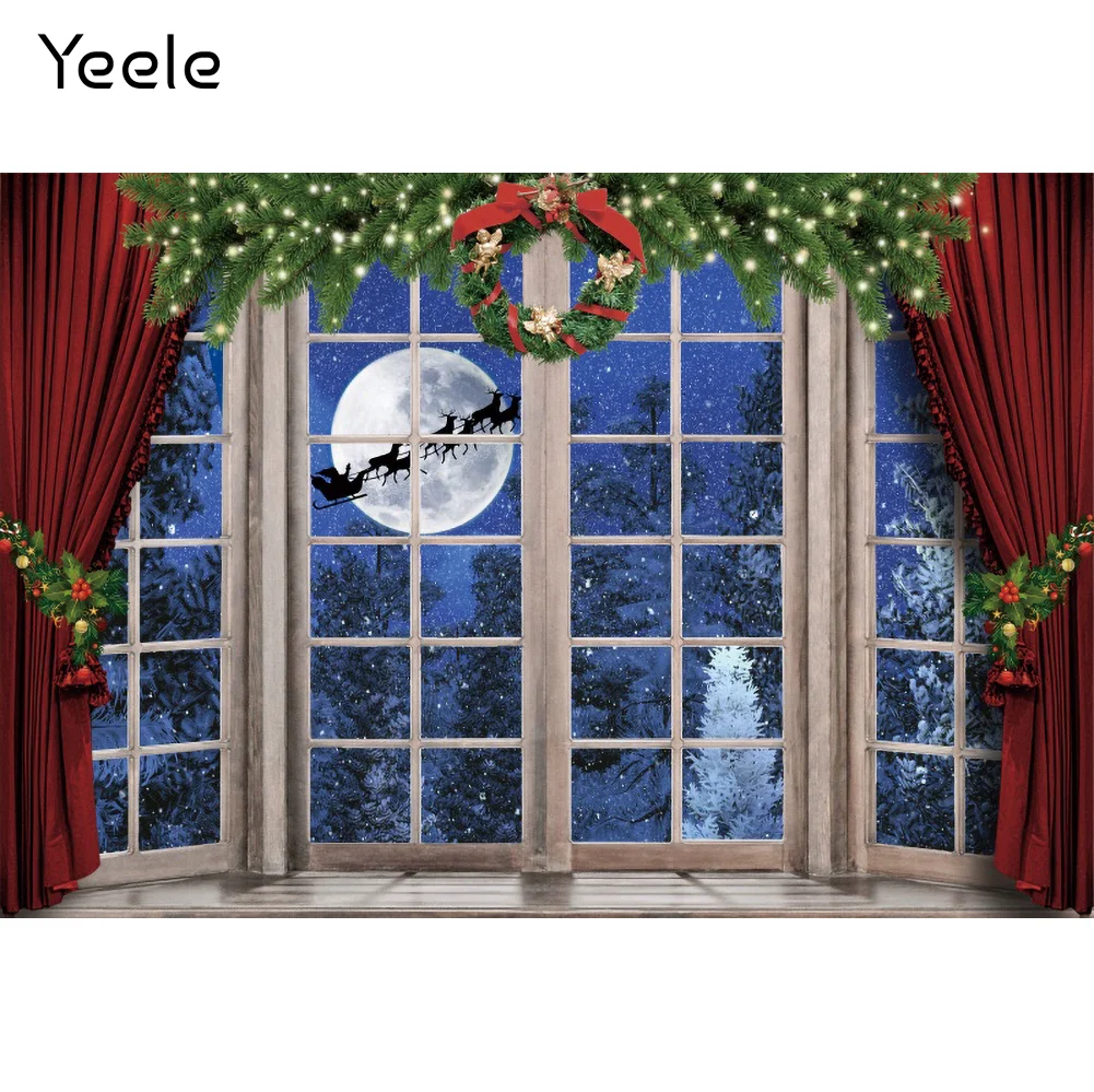 Yeele Christmas Photocall Backdrop Window Santa Claus Baby Shower Party Decor Photography Photographic Background Photo Studio
Yeele Christmas Photocall Backdrop Window Santa Claus Baby Shower Party Decor Photography Photographic Background Photo Studio