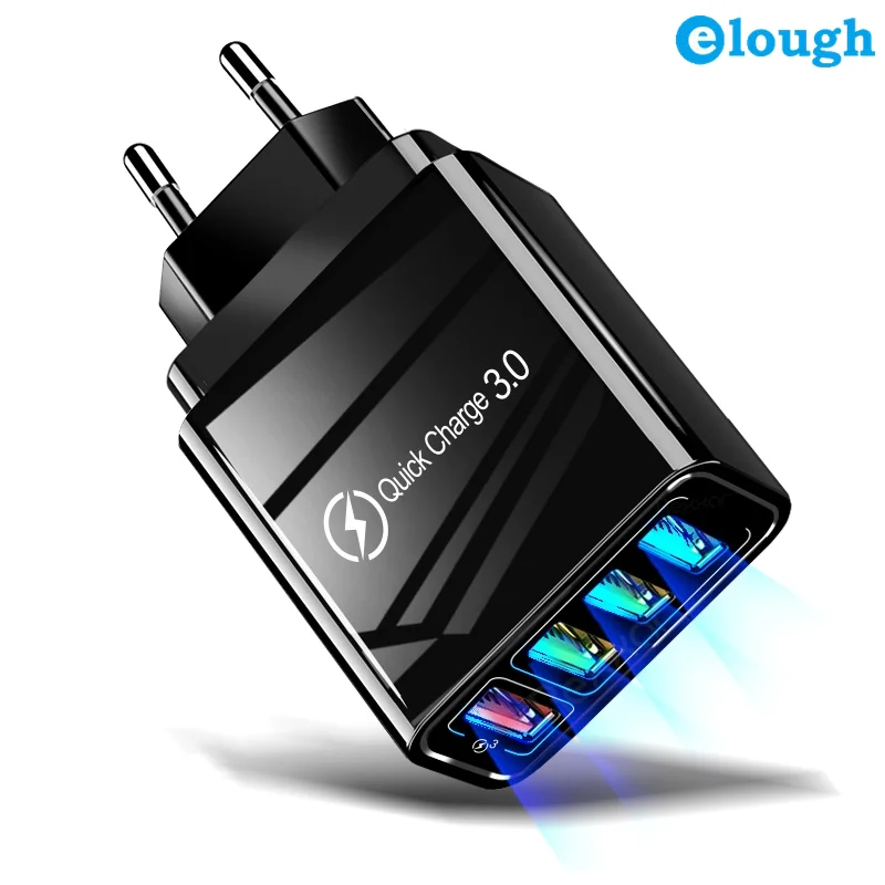 Elough USB Charger 48W Quick Charge For Samsung A50 A30 iPhone 7 8 Xiaomi Huawei Wall Mobile Phone Charger EU US UK Plug Adapte
Elough USB Charger 48W Quick Charge For Samsung A50 A30 iPhone 7 8 Xiaomi Huawei Wall Mobile Phone Charger EU US UK Plug Adapte
