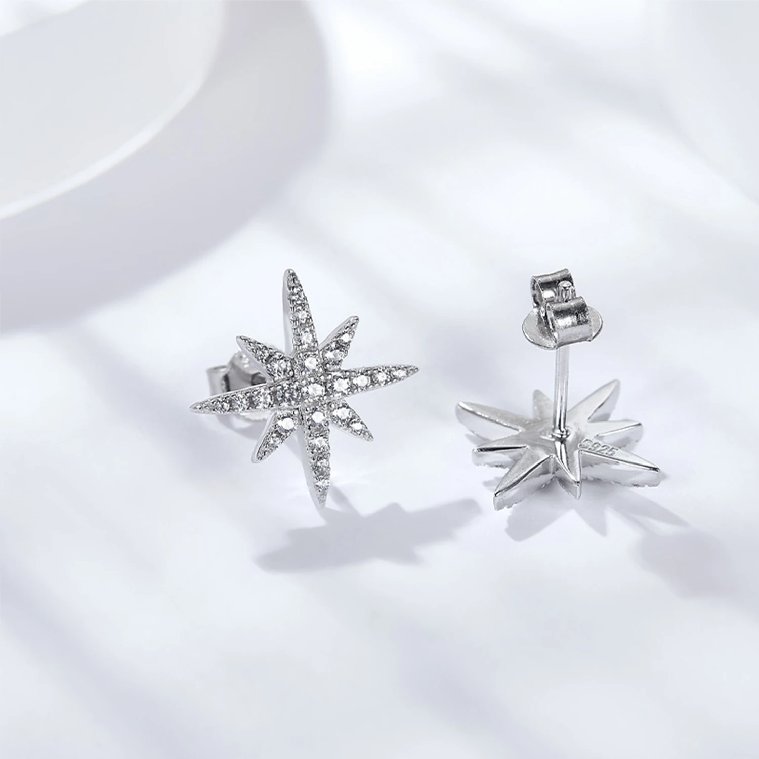 JOVOVASMILE 1pair Round Cut Real Moissanite Diamond Earring 925 Silver D Color Moissanite Earrings Star Jewelry Girlfriend Gift
JOVOVASMILE 1pair Round Cut Real Moissanite Diamond Earring 925 Silver D Color Moissanite Earrings Star Jewelry Girlfriend Gift