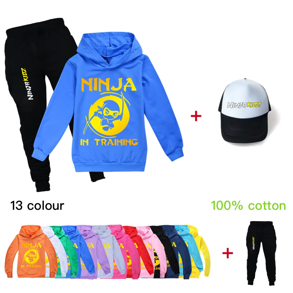 Ninja Kidz Boys Outfits Boy Girls Clothes For Kids Clothing Toddler Child Jogging Garcon Casual Sports Suit Children Kid Suits
Ninja Kidz Boys Outfits Boy Girls Clothes For Kids Clothing Toddler Child Jogging Garcon Casual Sports Suit Children Kid Suits