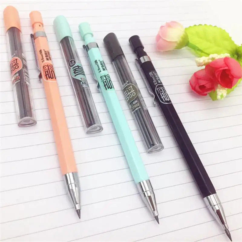 1 PC Candy Color Mechanical Pencil 2.0mm Pencils Pen For Writing Kids Girls School Office Supplies Stationery Pencils Pen
1 PC Candy Color Mechanical Pencil 2.0mm Pencils Pen For Writing Kids Girls School Office Supplies Stationery Pencils Pen