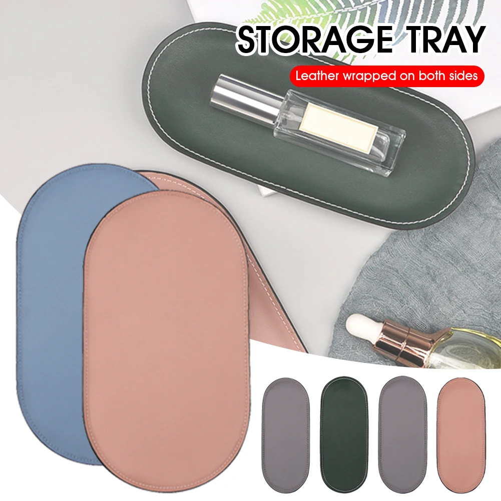 4 Colors Jewelry Storage Tray Towel Tray Pu Leather Cosmetics Organizer Holder Home Decor Tabletop Organization For Key Wallet
4 Colors Jewelry Storage Tray Towel Tray Pu Leather Cosmetics Organizer Holder Home Decor Tabletop Organization For Key Wallet