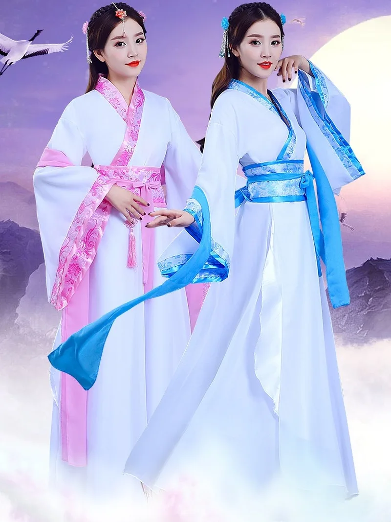 Traditional Chinese Dance Hanfu Dress Dynasty Costume Ancient Chinese Folk Dance Costume Women 's Cosplay Stage Dresse Spandex
Traditional Chinese Dance Hanfu Dress Dynasty Costume Ancient Chinese Folk Dance Costume Women 's Cosplay Stage Dresse Spandex