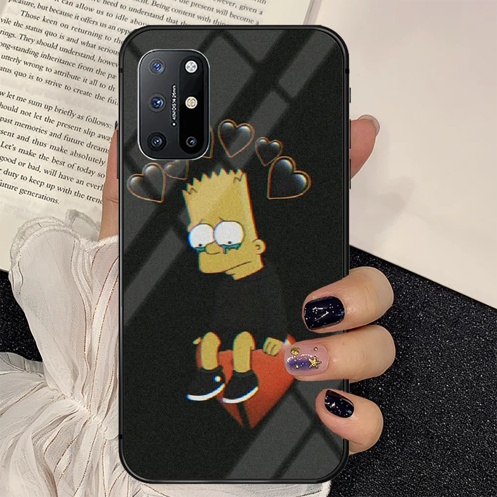 Cute Cartoon Simpsoned Phone Tempered Glass Case Cover For Oneplus 5 6 7 8 9 Nord T Pro Etui Silicone Pretty Back 
Cute Cartoon Simpsoned Phone Tempered Glass Case Cover For Oneplus 5 6 7 8 9 Nord T Pro Etui Silicone Pretty Back