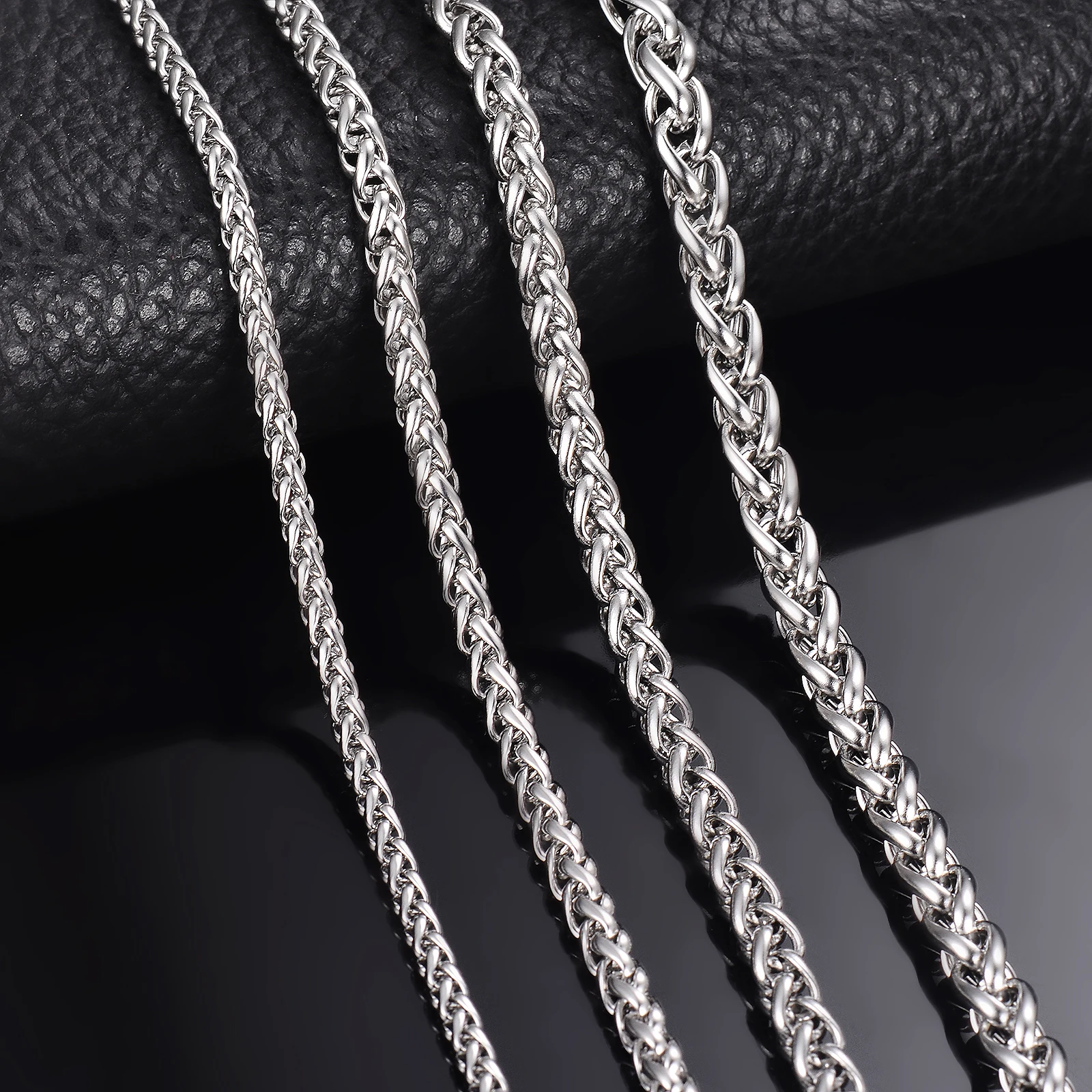1 piece Width 2.5mm/3mm/4mm/5mm/6mm Keel Link Chain Necklace For Men Women Stainless Steel Chain Necklace
1 piece Width 2.5mm/3mm/4mm/5mm/6mm Keel Link Chain Necklace For Men Women Stainless Steel Chain Necklace