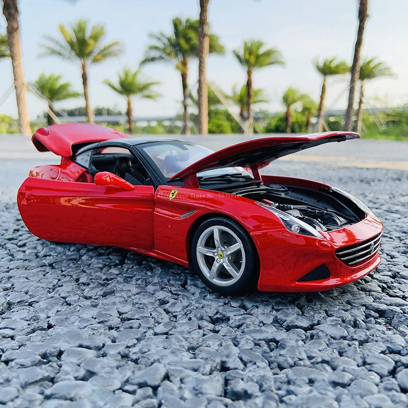 Bburago 1:18 Ferrari California car manufacturer authorized simulation alloy car model crafts decoration collection toy tools
Bburago 1:18 Ferrari California car manufacturer authorized simulation alloy car model crafts decoration collection toy tools