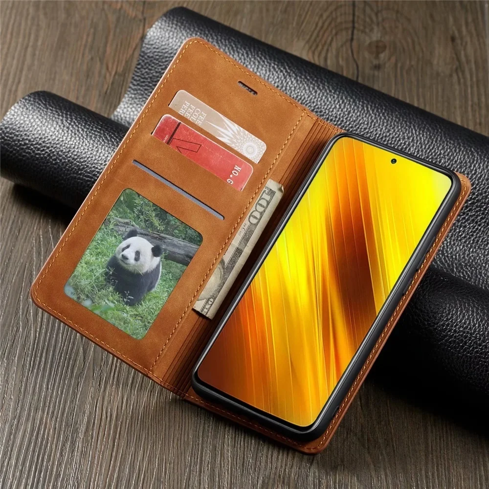 Leather Case for Xiaomi Poco X3 NFC M3 F3 10T Pro Lite Wallet Flip Cover Redmi Note 10 9 9s 9A 9C 8 7 Ultra Thin Coque Card Slot
Leather Case for Xiaomi Poco X3 NFC M3 F3 10T Pro Lite Wallet Flip Cover Redmi Note 10 9 9s 9A 9C 8 7 Ultra Thin Coque Card Slot