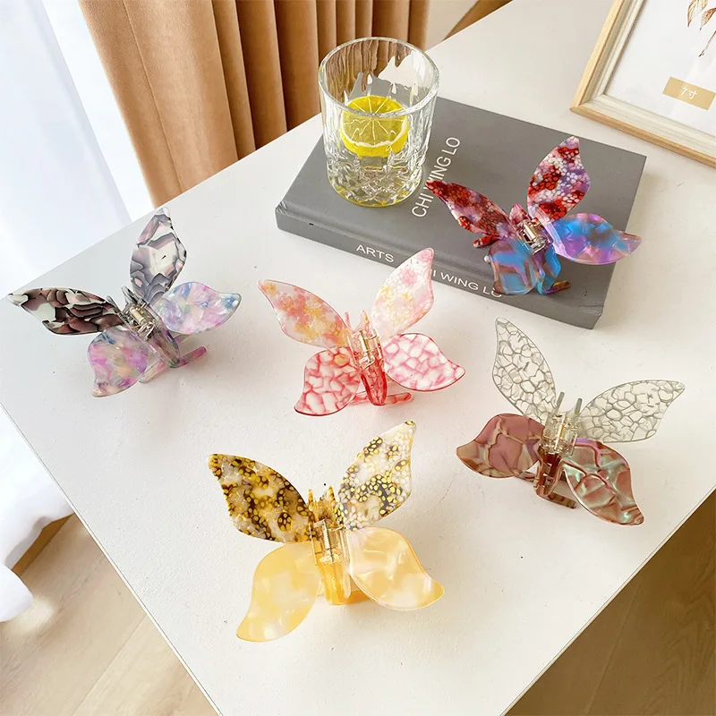 2021 Summer Small Purple Butterfly Hair Claws Hairpin Cute Transparent Grabs Acrylic Hair Clip for Women Sweet Accessories
2021 Summer Small Purple Butterfly Hair Claws Hairpin Cute Transparent Grabs Acrylic Hair Clip for Women Sweet Accessories