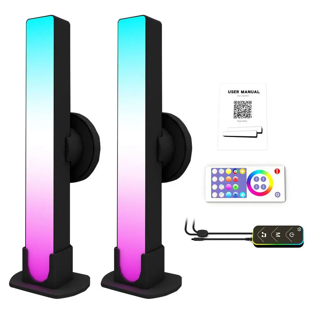 Умные светильники с изменением цвета RGB, подсветка с режимами синхронизации музыки для игровых ПК, ТВ-залов
Умные светильники с изменением цвета RGB, подсветка с режимами синхронизации музыки для игровых ПК, ТВ-залов