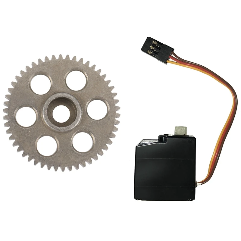 2 Pcs For HBX 16889 16889A 16890 16890A SG 1601 SG 1602 RC Car Parts, 3 Wire Brushless Servo & Metal Spur Gear
2 Pcs For HBX 16889 16889A 16890 16890A SG 1601 SG 1602 RC Car Parts, 3 Wire Brushless Servo & Metal Spur Gear