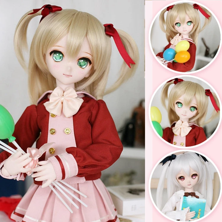 Fashion New 1/3 1/4 1/6 BJD Wig Light Golden White SD Doll Wigs Soft Cute Hair Bangs Long Straight Hair Doll Wig Accessories
Fashion New 1/3 1/4 1/6 BJD Wig Light Golden White SD Doll Wigs Soft Cute Hair Bangs Long Straight Hair Doll Wig Accessories