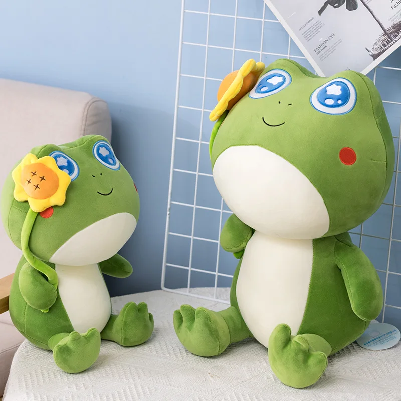 35/45 cm new big-eyed frog plush toy soft down cotton stuffed animal plush pillow creative home decoration Juguetes de peluche
35/45 cm new big-eyed frog plush toy soft down cotton stuffed animal plush pillow creative home decoration Juguetes de peluche