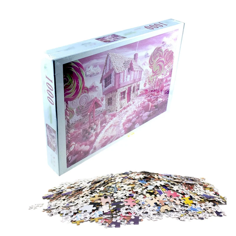 1000 Pieces Adult/Kids Cardboard Jigsaw Puzzles Decompression Toy Landscape Patte Decoration
1000 Pieces Adult/Kids Cardboard Jigsaw Puzzles Decompression Toy Landscape Patte Decoration
