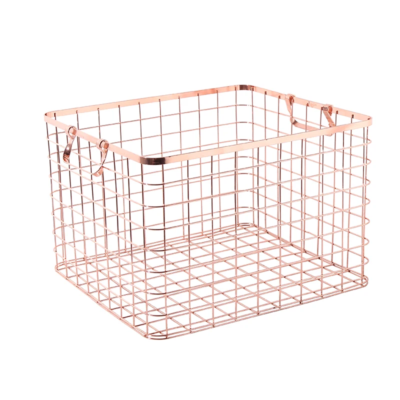 Pink metal storage basket Nordic chic hand-made iron net tabletops bath basket clothes
Pink metal storage basket Nordic chic hand-made iron net tabletops bath basket clothes