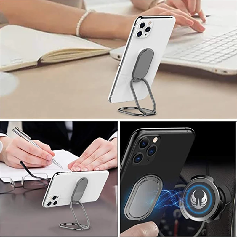Cell Phone Ring Holder Finger Kickstand 360 Foldable Swivel Phone Stand Metal Back Ring Grip for All Smart Phones
Cell Phone Ring Holder Finger Kickstand 360 Foldable Swivel Phone Stand Metal Back Ring Grip for All Smart Phones