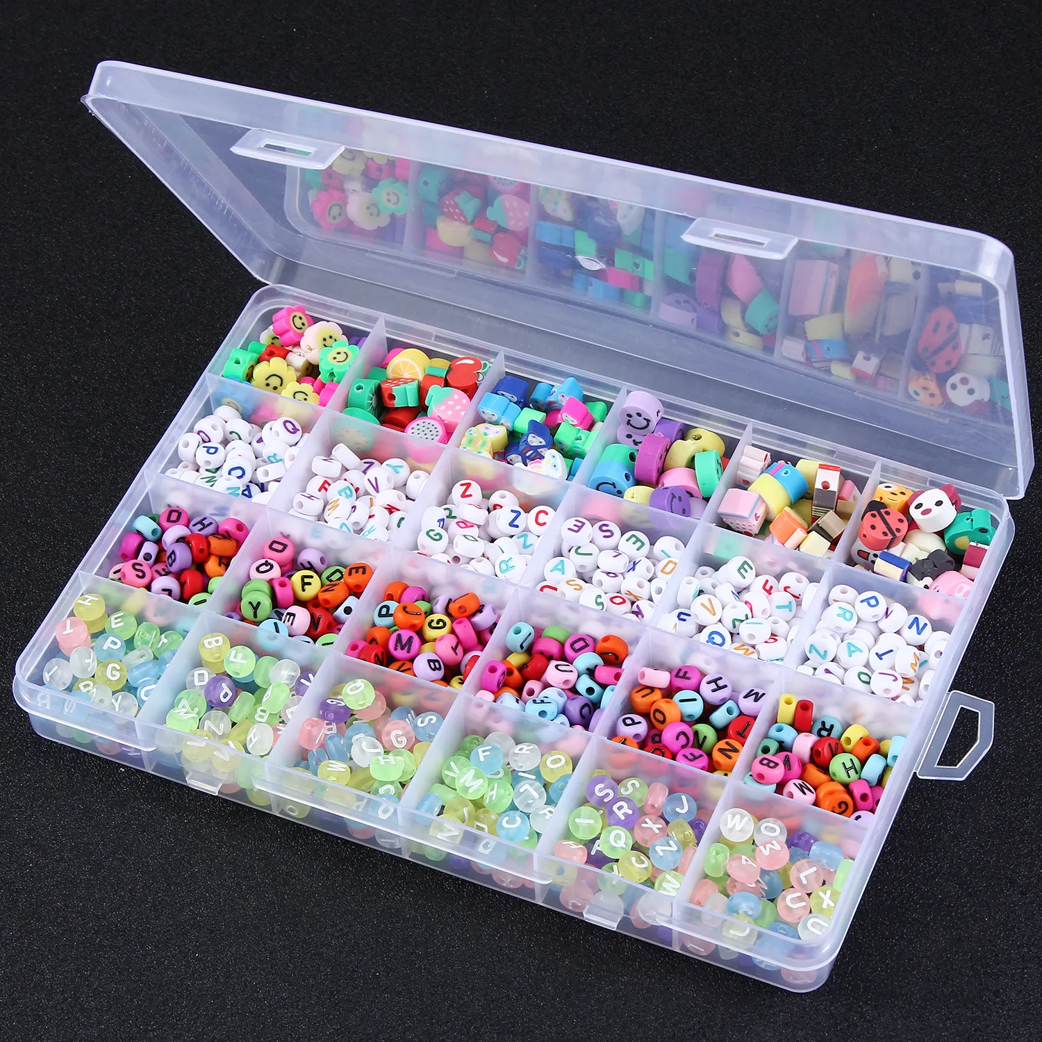 New DIY Handmade Beaded Toy with Accessory Set Children Creative 24 Grid Girl Jewelry Making Toys Educational Toys Children Gift
New DIY Handmade Beaded Toy with Accessory Set Children Creative 24 Grid Girl Jewelry Making Toys Educational Toys Children Gift