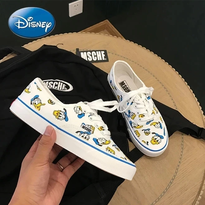 Disney shoes female students canvas casual shoes board shoes white cloth shoes wild Donald Duck cartoon sports white shoes
Disney shoes female students canvas casual shoes board shoes white cloth shoes wild Donald Duck cartoon sports white shoes