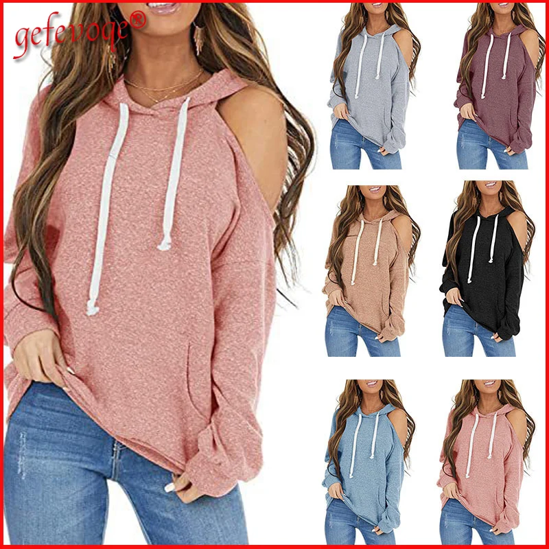 Harajuku Streetwear Hoodie 2021 Autumn Women Clothing Sexy Off Shoulder Casual Long Sleeve Lace-up Oversized Sweatshirts Hoodies 
Harajuku Streetwear Hoodie 2021 Autumn Women Clothing Sexy Off Shoulder Casual Long Sleeve Lace-up Oversized Sweatshirts Hoodies