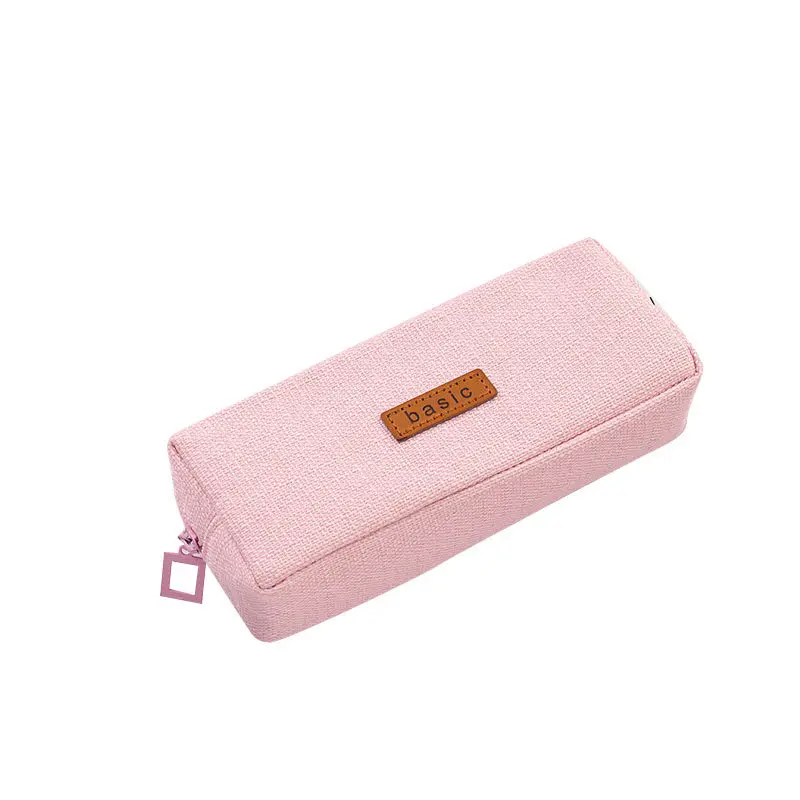 Pencil Bag Creative Simple Square Pencil Pencil Case Student Solid Color Cotton and Linen School Supplies Pencil Case
Pencil Bag Creative Simple Square Pencil Pencil Case Student Solid Color Cotton and Linen School Supplies Pencil Case