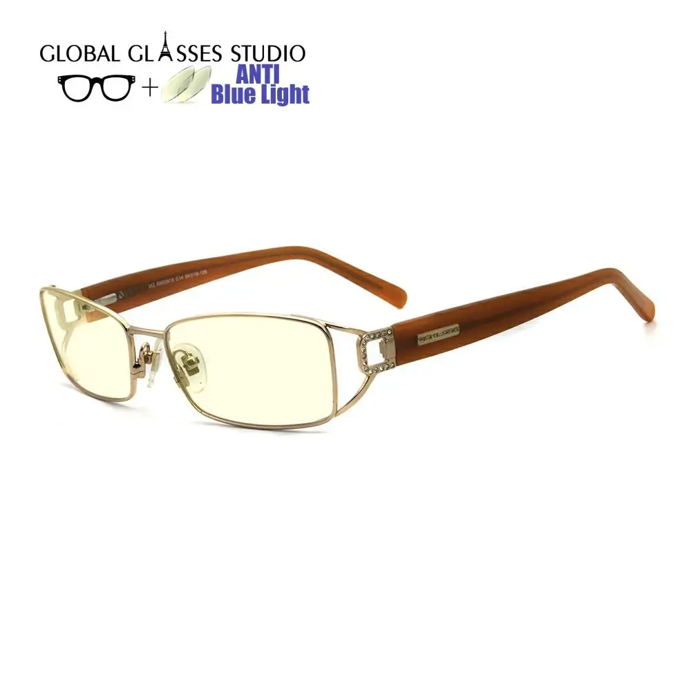 New Anti blue light blocking metal glasses optical glasses black unisex computer glasses RM00619-C14
New Anti blue light blocking metal glasses optical glasses black unisex computer glasses RM00619-C14