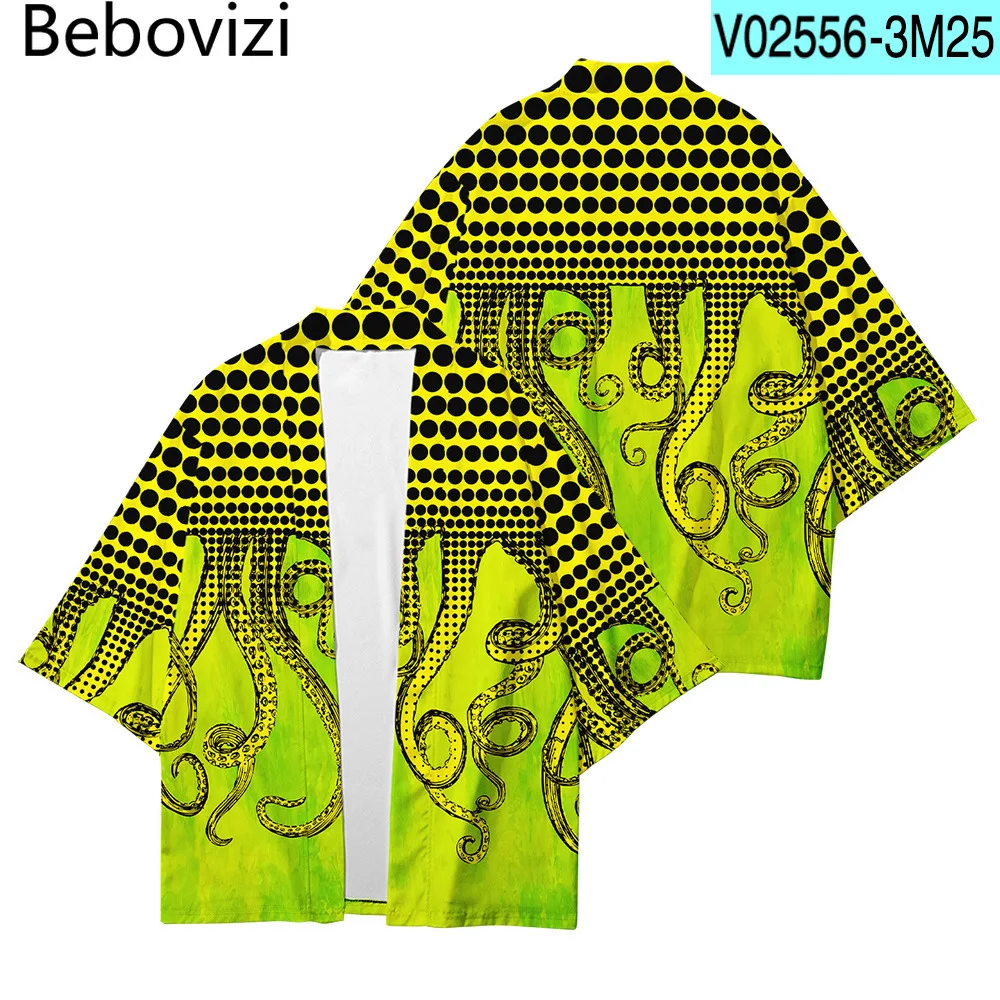 Fashion Octopus Print Kimono Japanese Streetwear Cardigan Oversized Women Men Harajuku Haori Cosplay Top Shirts Beach Yukata
Fashion Octopus Print Kimono Japanese Streetwear Cardigan Oversized Women Men Harajuku Haori Cosplay Top Shirts Beach Yukata