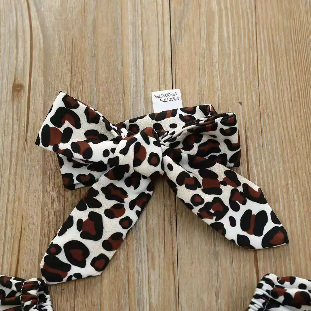 0-24M Upskirt suit Summer baby girls fashion leopard print cotton shorts sleeveless three-piece kids suit
0-24M Upskirt suit Summer baby girls fashion leopard print cotton shorts sleeveless three-piece kids suit