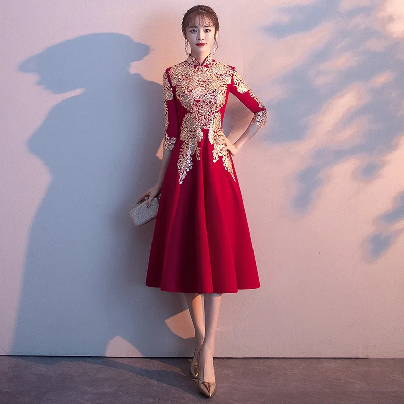 Temperament Bride Wedding Dress Slim Long Mermaid Dress Embroidery Evening Dress Elegant Banquet Dress Prom Gown Plus Size 3XL
Temperament Bride Wedding Dress Slim Long Mermaid Dress Embroidery Evening Dress Elegant Banquet Dress Prom Gown Plus Size 3XL