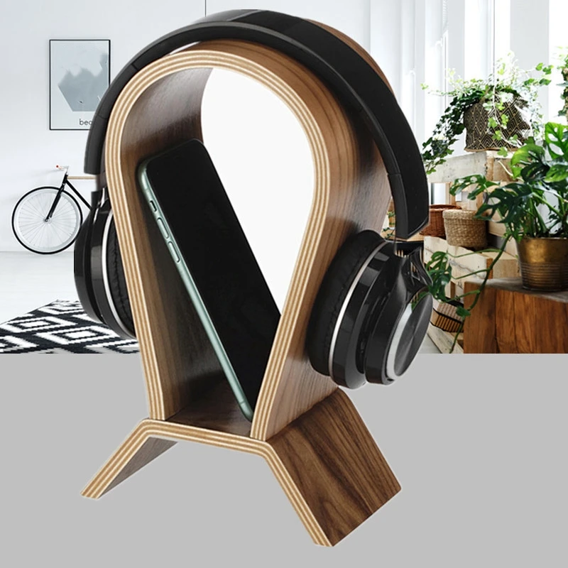 2 Pcs Wooden Earphone Stand Gaming Headphone Display Classical Headset Stand Craft for Headset Cable,White & Black
2 Pcs Wooden Earphone Stand Gaming Headphone Display Classical Headset Stand Craft for Headset Cable,White & Black