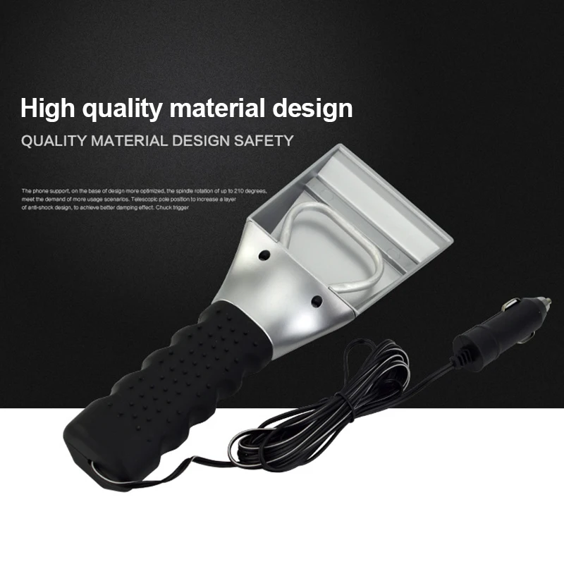 12V Car Heating Snow Shovel Auto Ice Snow Scraper Cigarette Lighter Electric Heated Snow Removal Windshield Defrost Ice Scraper
12V Car Heating Snow Shovel Auto Ice Snow Scraper Cigarette Lighter Electric Heated Snow Removal Windshield Defrost Ice Scraper