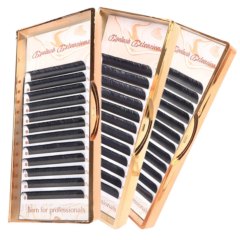 Professional Eyelash Extension Korean PBT Silk Individual Lash Soft Russian Curl Eyelashes Beauty Makeup Faux Mink Lashes
Professional Eyelash Extension Korean PBT Silk Individual Lash Soft Russian Curl Eyelashes Beauty Makeup Faux Mink Lashes