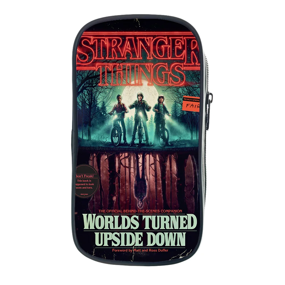 2019 New Stranger Things 3 Children Boys Pencil Case Girls Students Makeup Bags New Cute High Quality Fashion Stationery Bag
2019 New Stranger Things 3 Children Boys Pencil Case Girls Students Makeup Bags New Cute High Quality Fashion Stationery Bag