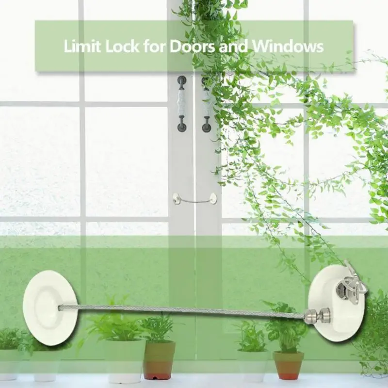 Baby Safety Lock Child Window Restrictor Security Door Drawer Lock for Infants
Baby Safety Lock Child Window Restrictor Security Door Drawer Lock for Infants