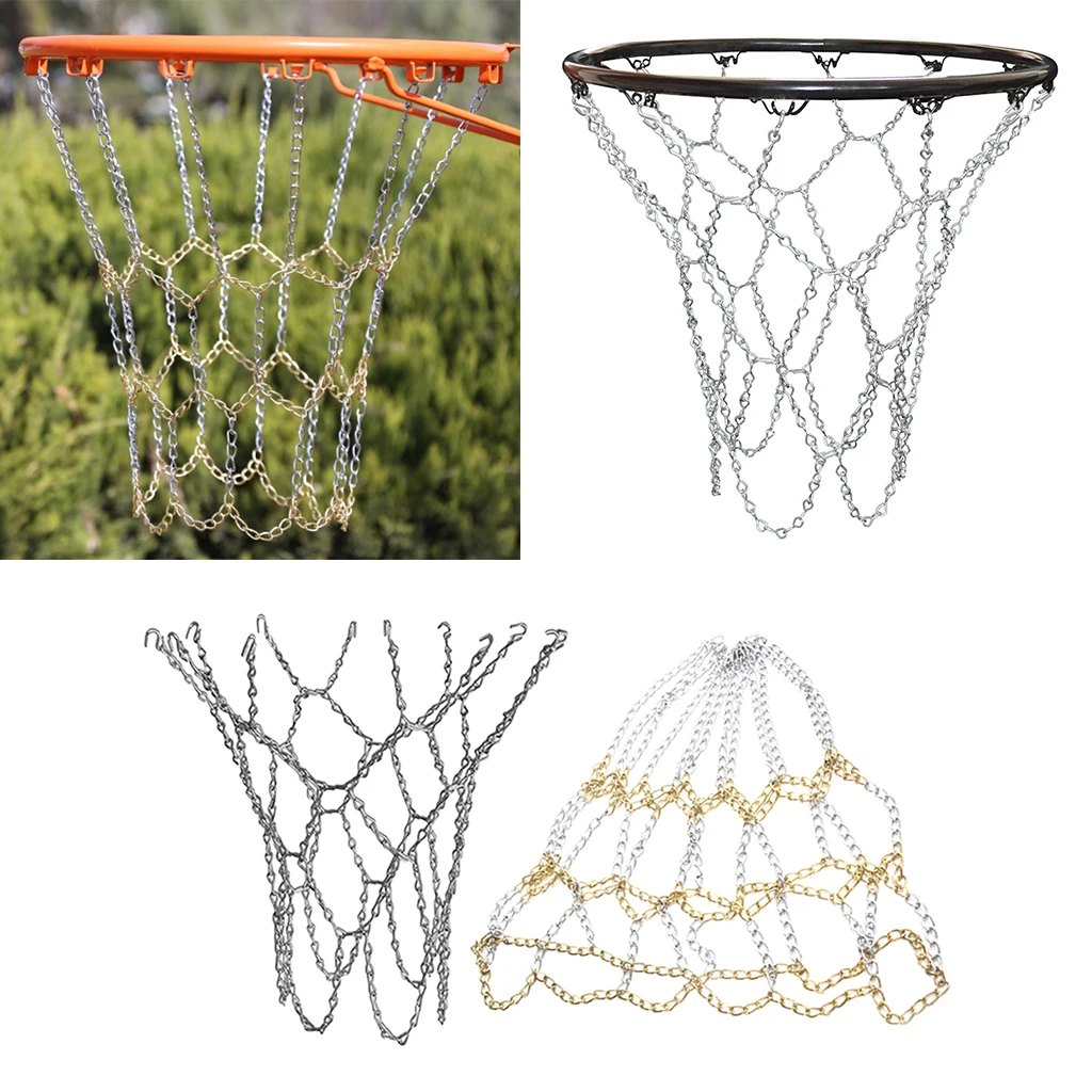 Metal Basketball Net Chain Heavy Duty Galvanized Steel Basketball Target Hoops with 12 Closure 50cm Long for Outdoor Indoor Rim
Metal Basketball Net Chain Heavy Duty Galvanized Steel Basketball Target Hoops with 12 Closure 50cm Long for Outdoor Indoor Rim
